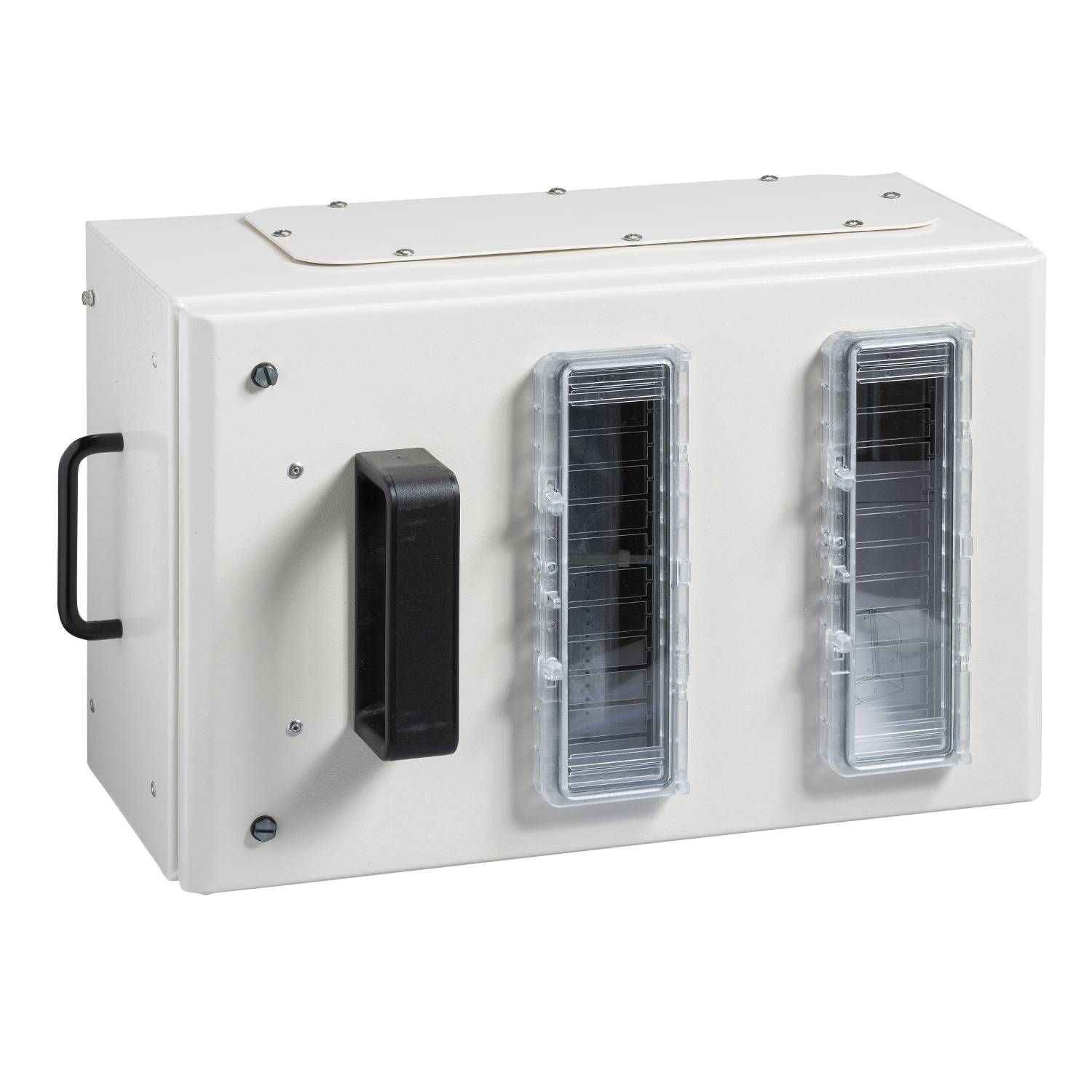 Schneider Electric KSB160SM524 Skrzynka odpływowa KS 160A pusta 3L+PEN 24 pola działowe Akcesoria do małych skrzynek roz - obrazek 1