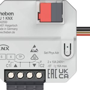 Napęd żaluzji Theben 4942550 JU 1 KNX Napęd żaluzji Theben 4942550 JU 1 KNX