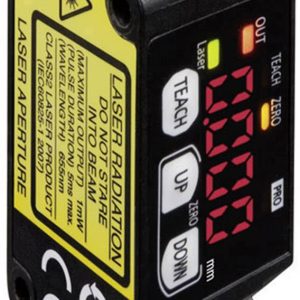 Laserowy czujnik odległości Panasonic HG-C1400 Zakres pomiarowy 400 mm 24 V/DC Laserowy czujnik odległości Panasonic HG-C1400 Zakres pomiarowy 400 mm 24 V/DC