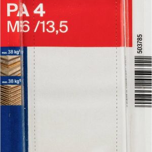 Fischer 503785 PA 4 M6/13,5 K NV Kołek mosiężny 13 mm 1 zest.