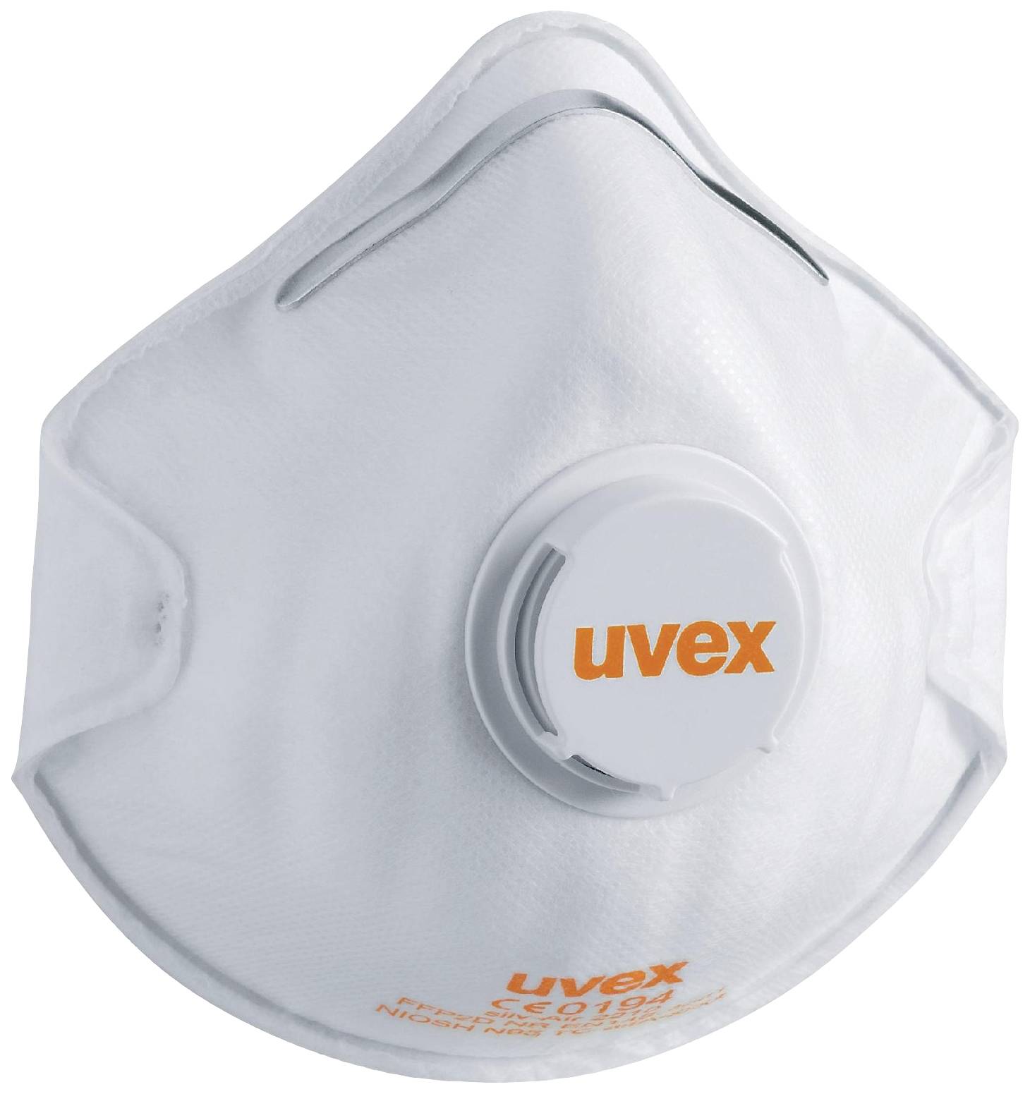 uvex silv-air classic 2210 8762210 Maska przeciwpyłowa z wywietrznikiem FFP2 D 15 szt. - obrazek 1