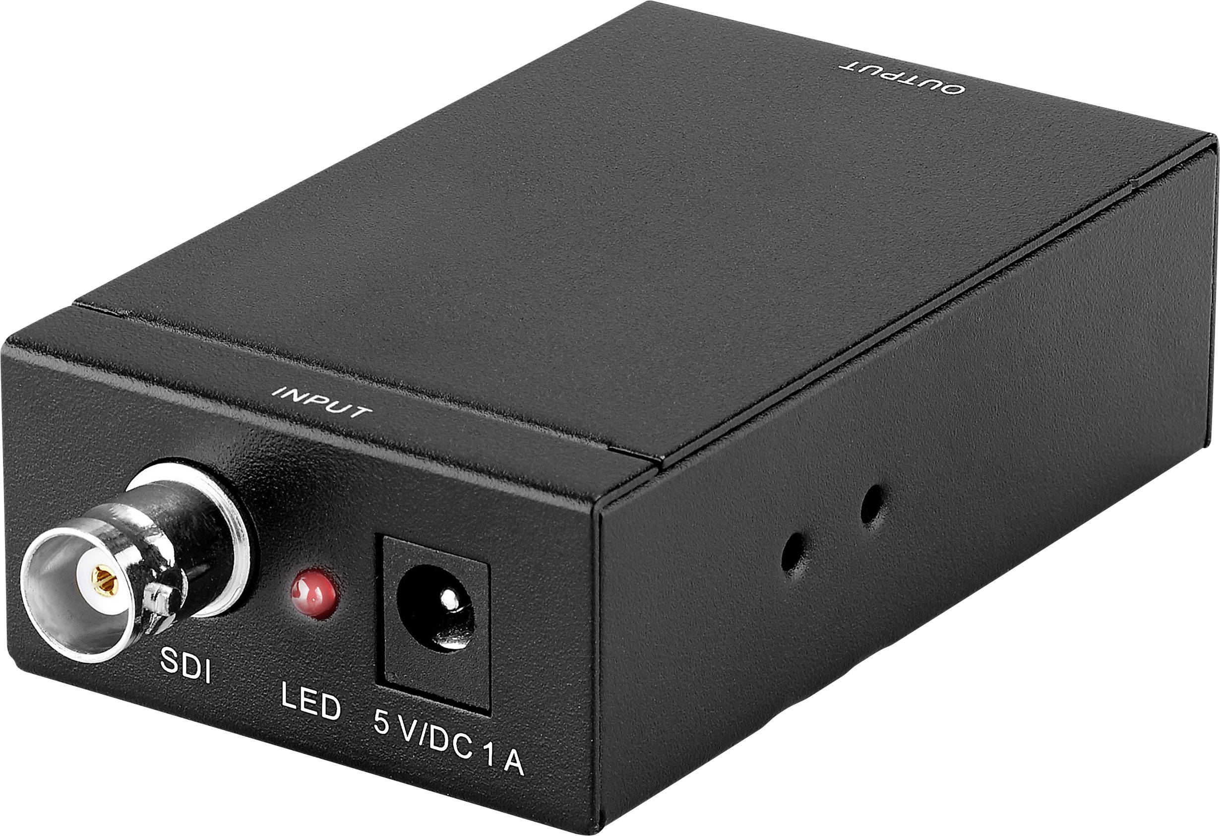 Konwerter SDI, HDMI SpeaKa Professional SP-5965664, 1x SDI na 1x złącze Ż HDMI - obrazek 1
