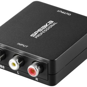 konwerter AV SpeaKa Professional SP-12170984, [3x złącze żeńskie RCA/cinch – 1x złącze żeńskie HDMI]