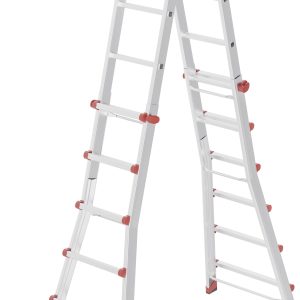 Hailo M80 7524-157 aluminium Drabina teleskopowa Maksymalna wysokość robocza: 6.75 m srebrny 17 kg Hailo M80 7524-157 aluminium Drabina teleskopowa Maksymalna wysokość robocza: 6.75 m srebrny 17 kg
