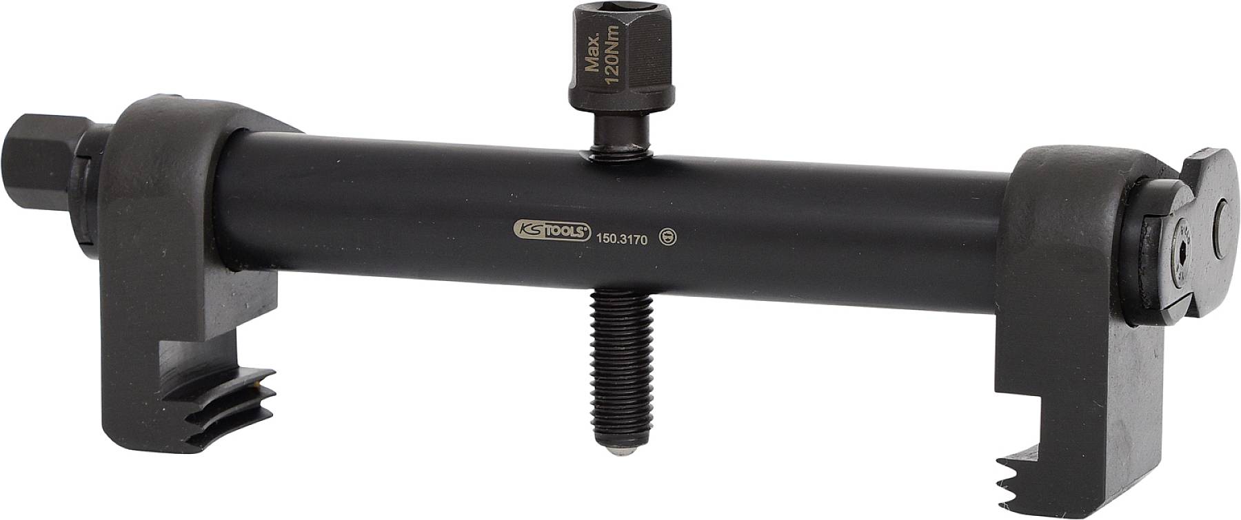 KS Tools 1503170 Ściągacz koła pasowego Zakres mocowania 40 - 165 mm Ilośc haków 2 - obrazek 1