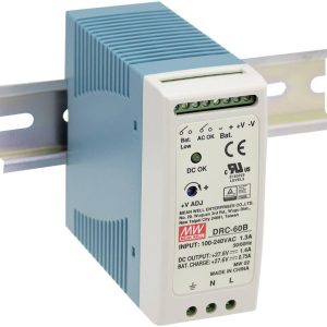 Zasilacz na szynę DIN MEAN WELL DRC-40A, 13.8/13.8 V, 1.9 A, 40 W Zasilacz na szynę DIN MEAN WELL DRC-40A, 13.8/13.8 V, 1.9 A, 40 W