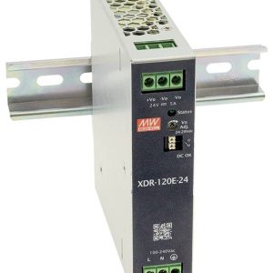 MEAN WELL XDR-120E-24 Zasilacz na szynę DIN 24 V 5 A 120 W Opis 1 szt. MEAN WELL XDR-120E-24 Zasilacz na szynę DIN 24 V 5 A 120 W Opis 1 szt.