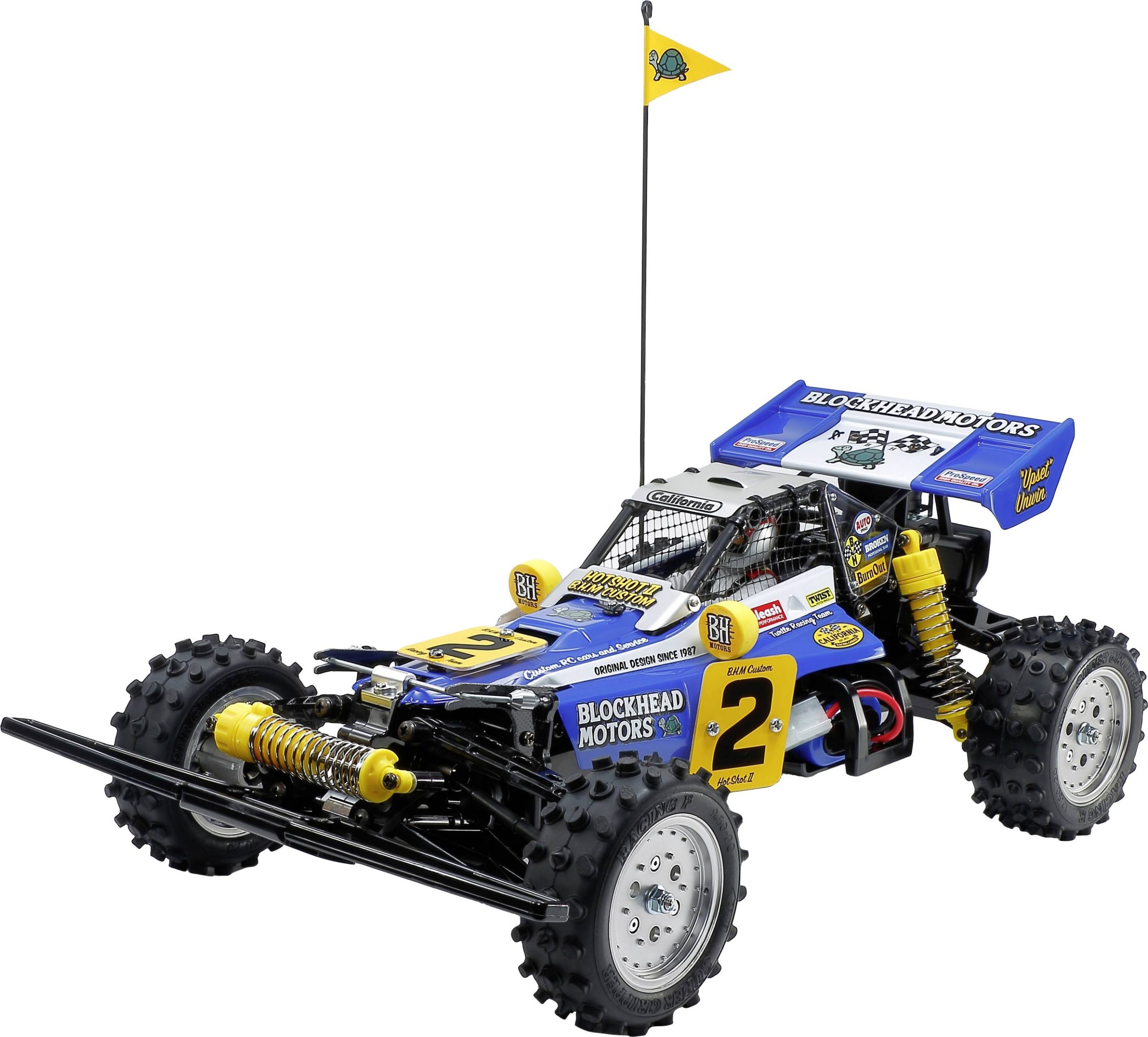 Tamiya 1:10 RC Hotshot II Blockhead Motors 1:10 Model samochodu RC Napęd na wszystkie koła - obrazek 1
