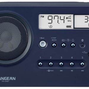 Radio Sangean PR-D4BT fale metrowe (VHF), fale średnie (MF), AM, FM funkcja budzika granatowy Radio Sangean PR-D4BT fale metrowe (VHF), fale średnie (MF), AM, FM funkcja budzika granatowy