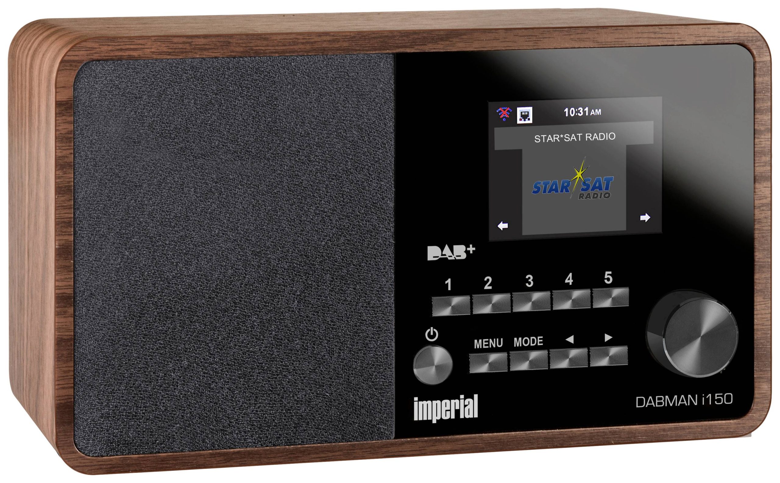 Radio internetowe Imperial DABMAN i150 Internet, DAB+, fale metrowe (VHF) drewno - obrazek 1