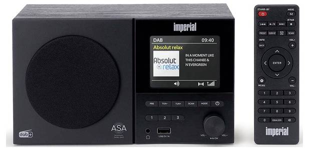 Radio Imperial DABMAN-120BK DAB+, FM czarny - obrazek 1