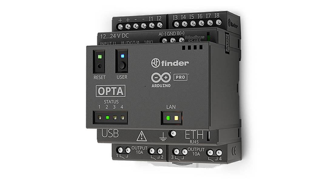 Moduł komunikacji PLC Finder Opta Plus 8A.04.9.024.8310 12 V/DC, 24 V/DC - obrazek 1