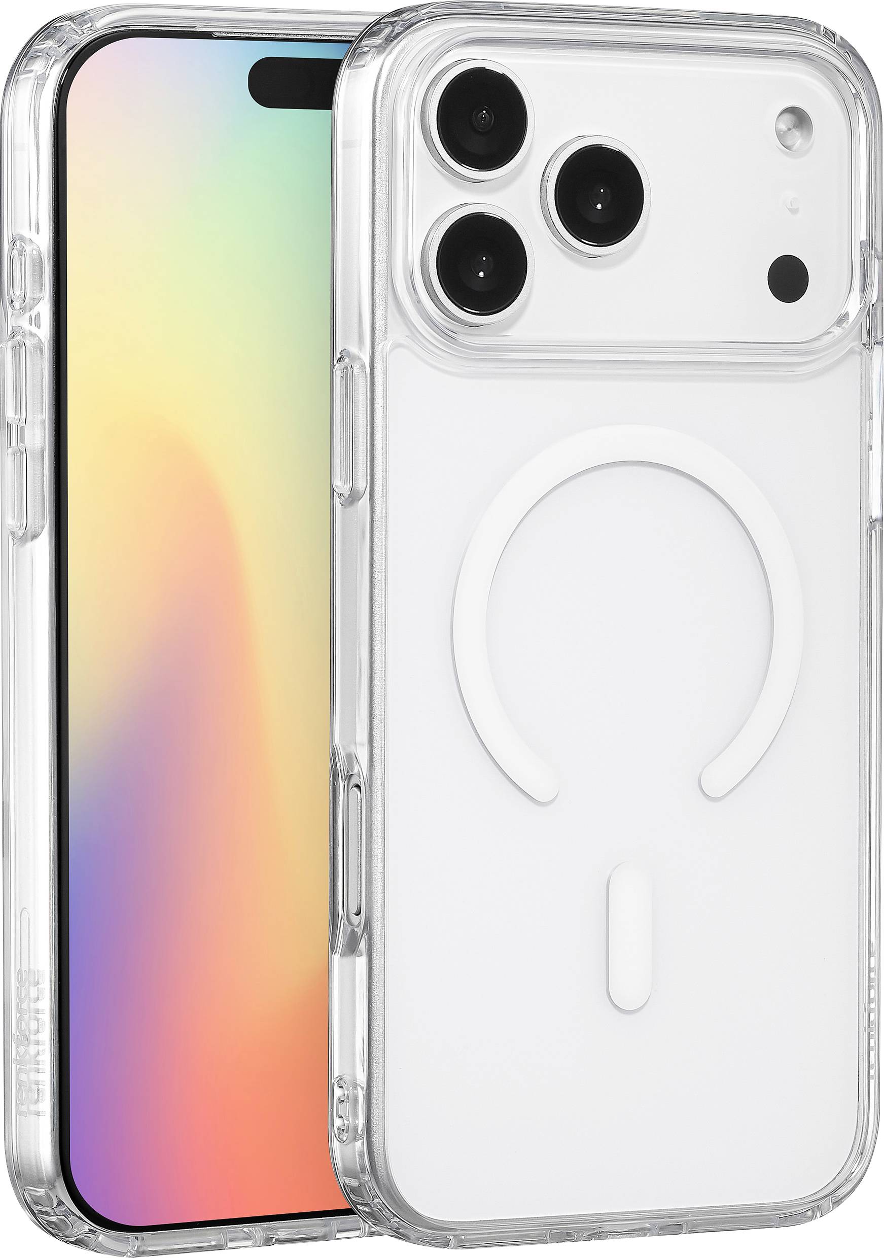 Renkforce RF-6830720 Futerał backcase Apple iPhone 17 Pro Max przeźroczysty Kompatybilny z MagSafe, Ładowarka indukcyjna - obrazek 1
