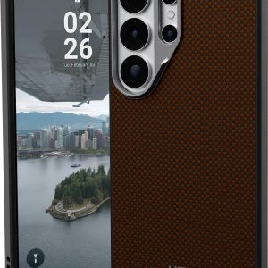 Urban Armor Gear FIBR ARMR Case Samsung Galaxy S26 Ultra pomarańczowy, czarny Kompatybilny z MagSafe, z modułem magnetyc Urban Armor Gear FIBR ARMR Case Samsung Galaxy S26 Ultra pomarańczowy, czarny Kompatybilny z MagSafe, z modułem magnetyc