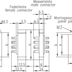 Telegärtner 100023251 Złącze żeńskie wielopunktowe 5 szt. Telegärtner 100023251 Złącze żeńskie wielopunktowe 5 szt.