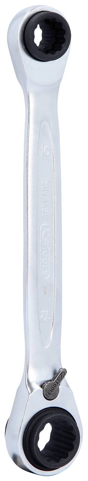 KS Tools 503.4656 503.4656 Klucz oczkowy Rozmiar klucza (metryczny) (tylko do tytułu) 8 - 13 mm - obrazek 1
