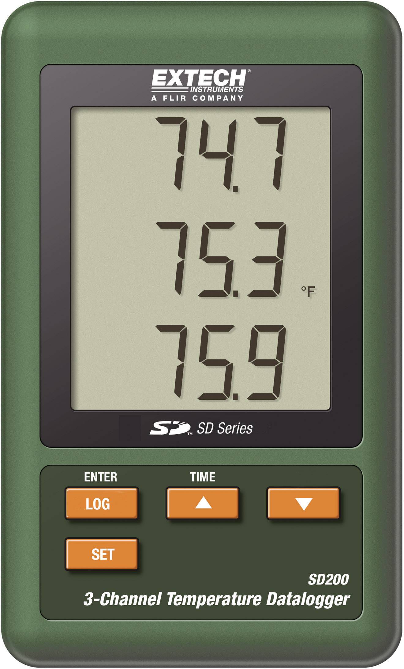 Rejestrator temperatury Extech SD200 SD200 -100 do 1300 °C - obrazek 1