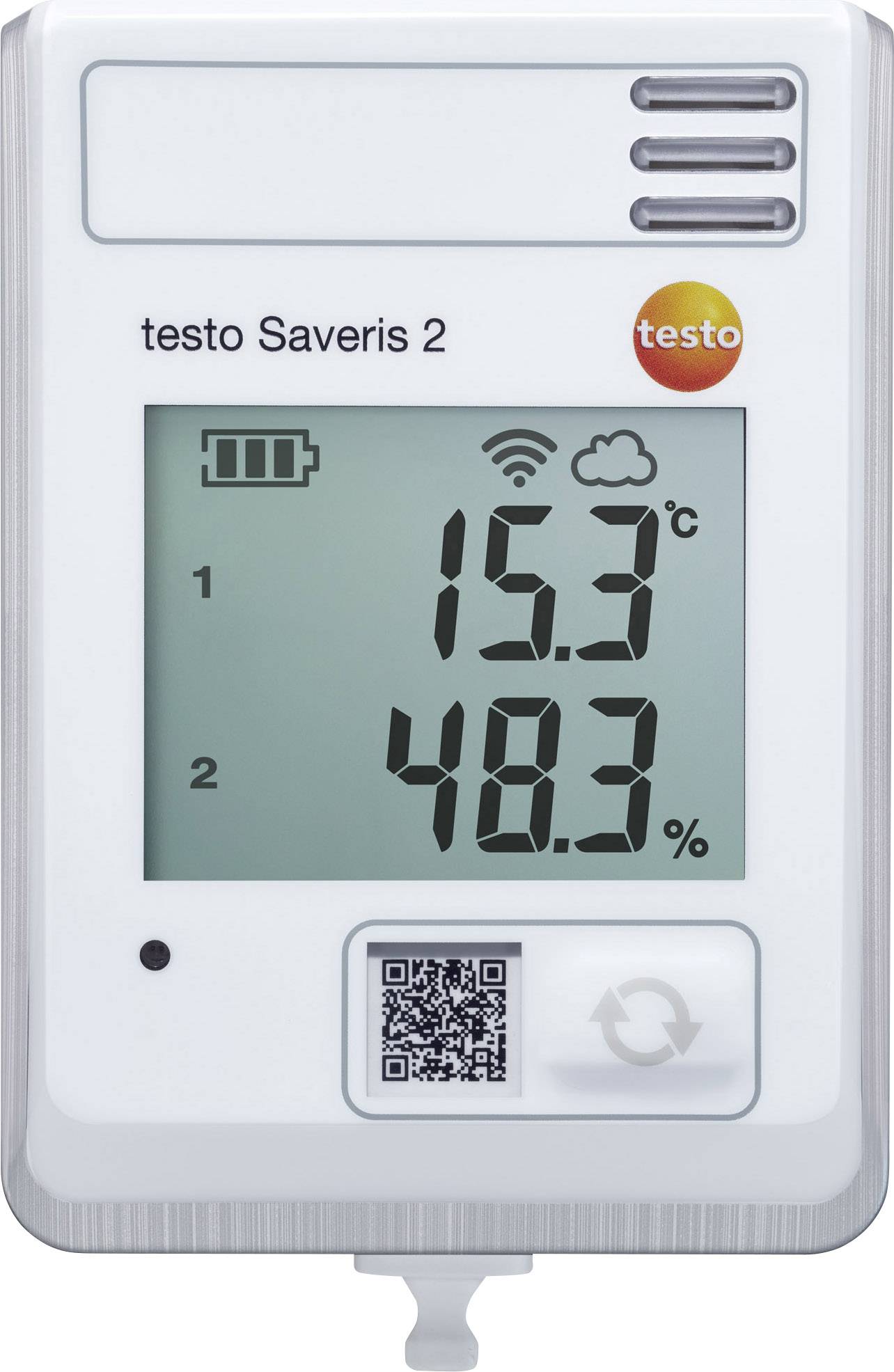 Rejestrator danych pomiarowych testo Saveris 2-H1 0572 2034 -30 do 50 °C - obrazek 1