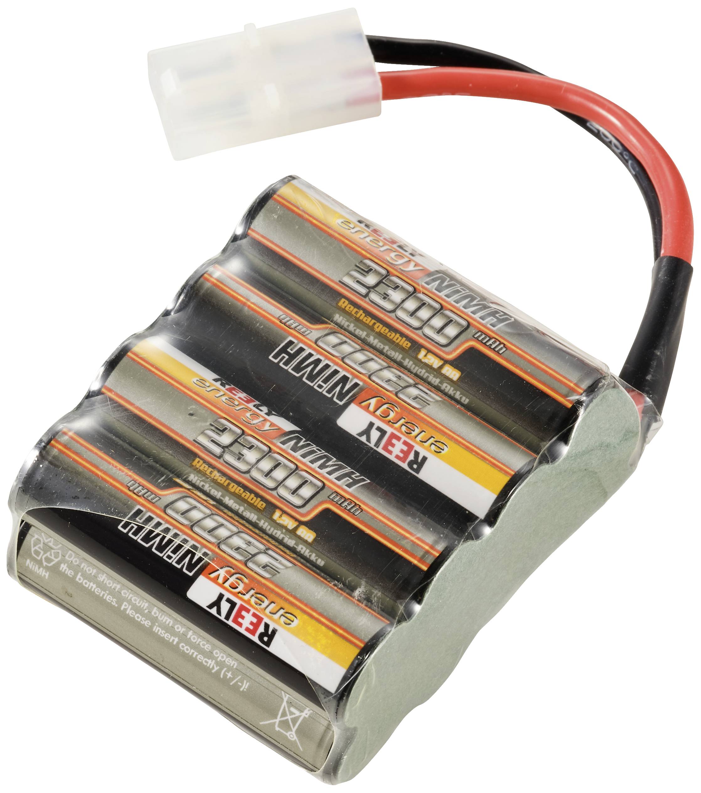 Pakiet akumulatorów (NiMH) 9.6 V 2300 mAh Reely Blok Tamiya - obrazek 1