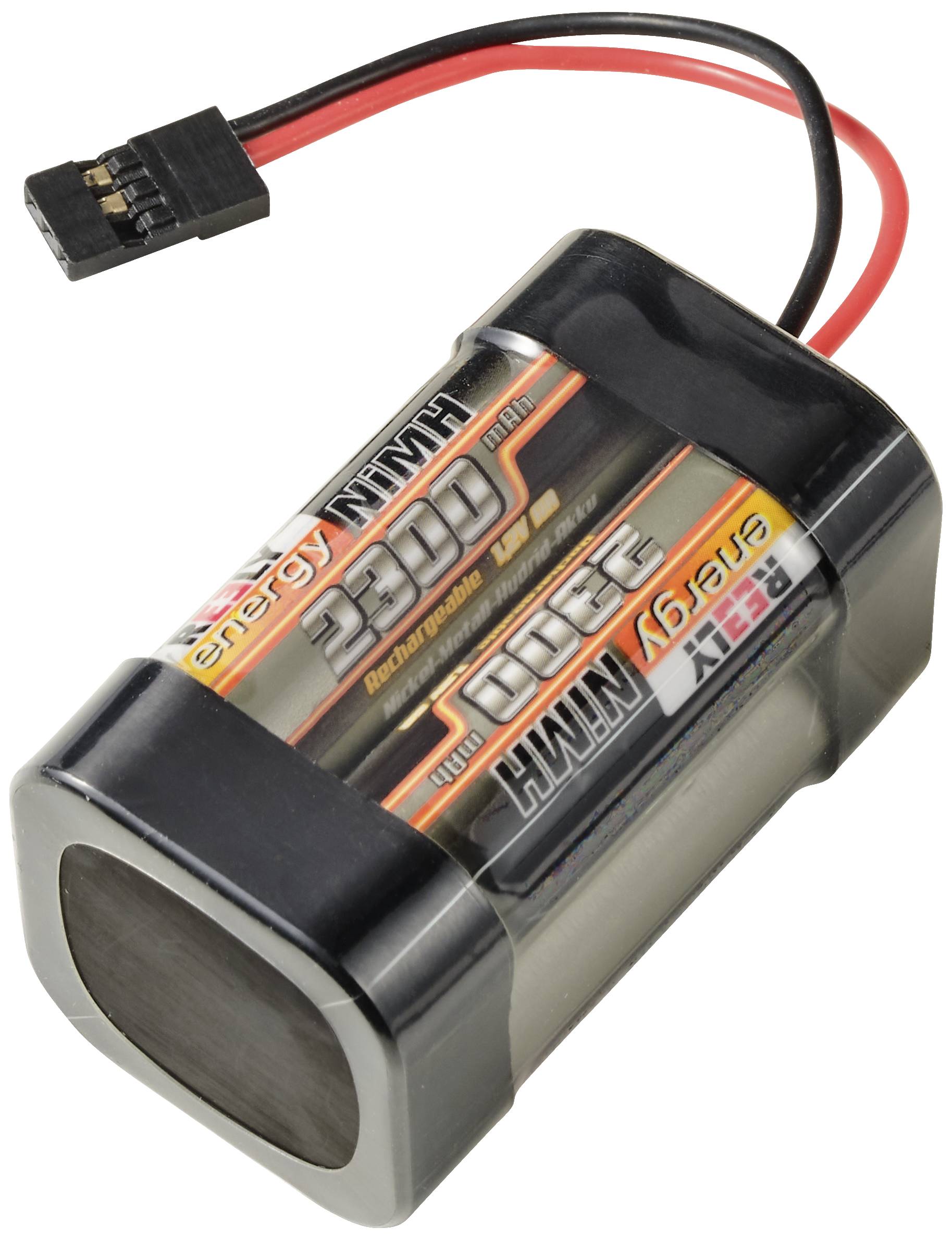 Reely Akumulator do odbiornika (NiMH) 4.8 V 2300 mAh Ilość ogniw: 4 AA Blok Gniazdo JR - obrazek 1