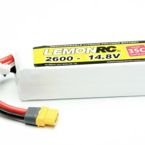 Pakiet akumulatorów (LiPo) 14.8 V 2600 mAh 35 C LemonRC Softcase XT60 Pakiet akumulatorów (LiPo) 14.8 V 2600 mAh 35 C LemonRC Softcase XT60