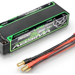 Pakiet akumulatorów (LiPo) 7.6 V 9600 mAh 140 C Absima Hardcase 5 mm, Wtyczka T Pakiet akumulatorów (LiPo) 7.6 V 9600 mAh 140 C Absima Hardcase 5 mm, Wtyczka T