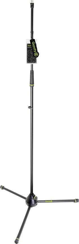Statyw mikrofonowy Gravity MS 43, 103 - 169 cm, czarny/zielony - obrazek 1