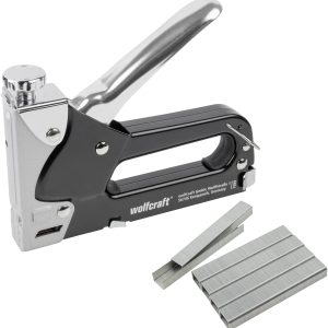 Zszywacz ręczny Wolfcraft 7089000 Rodzaj zszywek Typ 53 Długość zszywek 4 – 14 mm Zszywacz ręczny Wolfcraft 7089000 Rodzaj zszywek Typ 53 Długość zszywek 4 – 14 mm