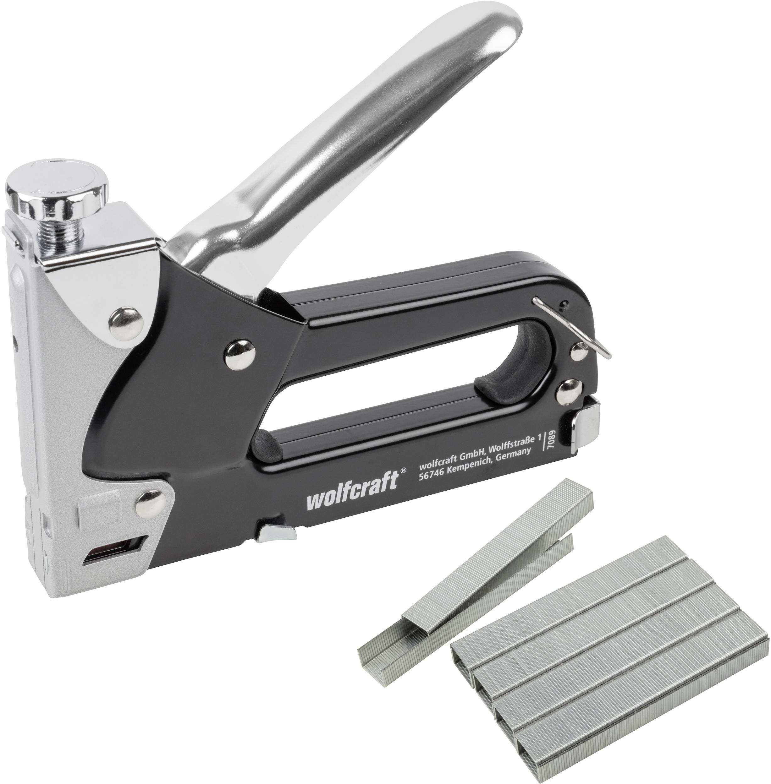 Zszywacz ręczny Wolfcraft 7089000 Rodzaj zszywek Typ 53 Długość zszywek 4 - 14 mm - obrazek 1