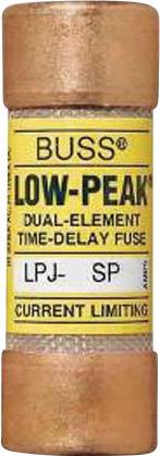 Bussmann by Eaton LPJ-30SP LPJ-30SP Bezpiecznik z opóźnieniem czasowym (Ø x D) 21 mm x 57 mm 30 A 600 V/AC wolny -T- Zaw - obrazek 1