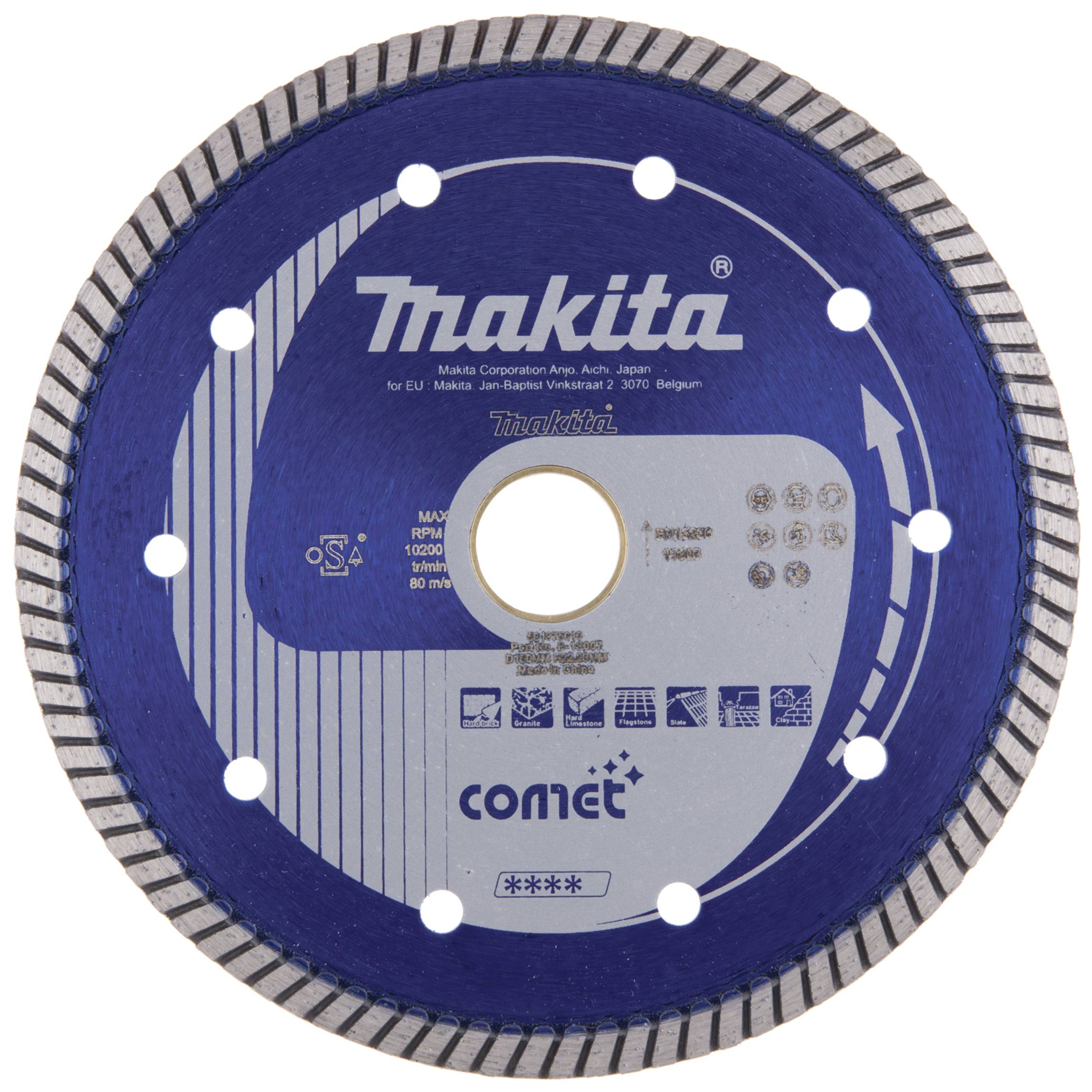 Makita B-13007 COMET Tarcza tnąca diamentowa Średnica 150 mm 1 szt. - obrazek 1