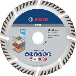 Bosch Accessories 2608615061 Standard for Universal Speed Tarcza tnąca diamentowa Średnica 150 mm Średnica otworu 22.23 Bosch Accessories 2608615061 Standard for Universal Speed Tarcza tnąca diamentowa Średnica 150 mm Średnica otworu 22.23