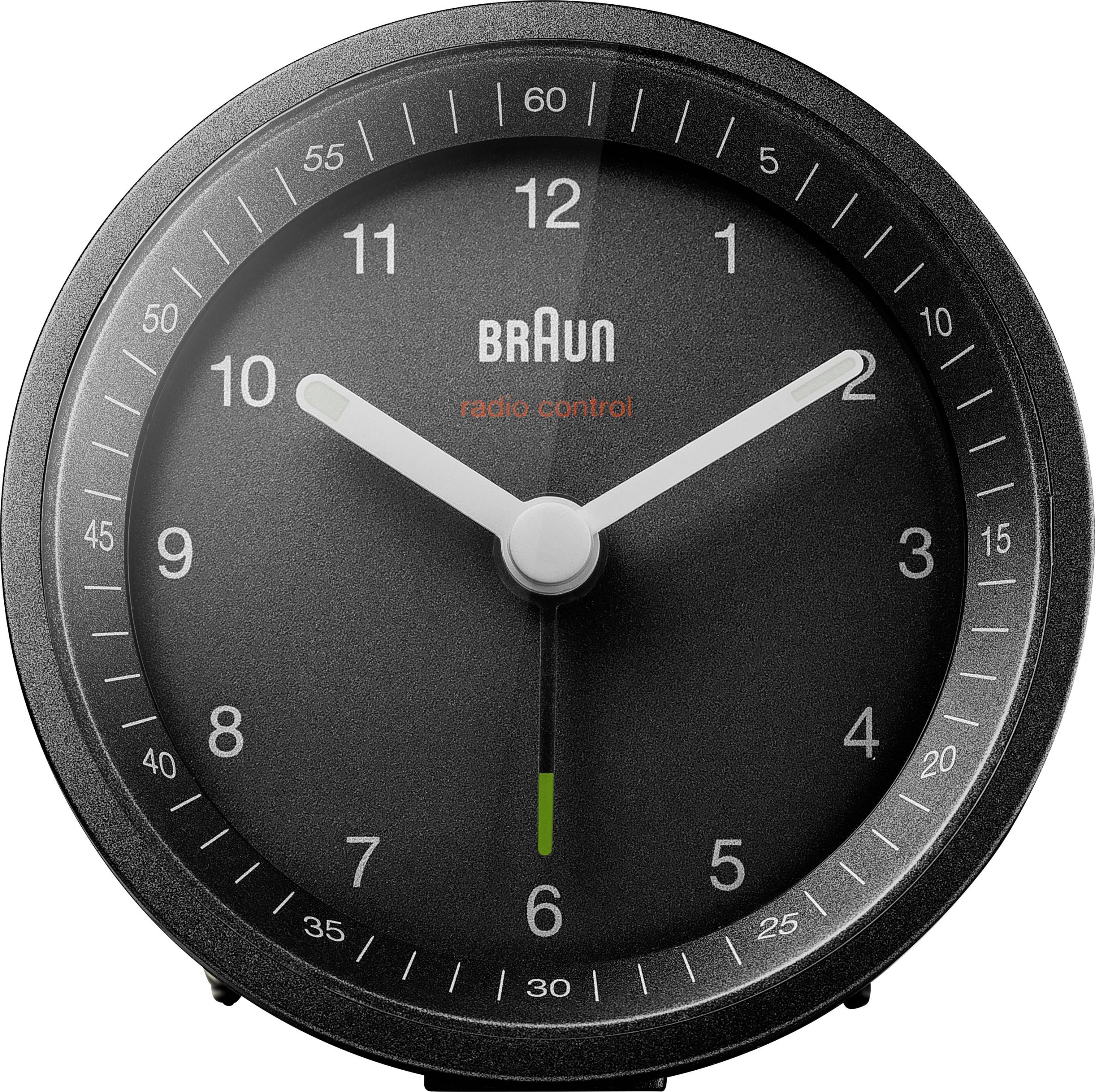 Braun BC07-DCF Budzik czarny Ilość alarmów 1 1 strefa czasowa - obrazek 1