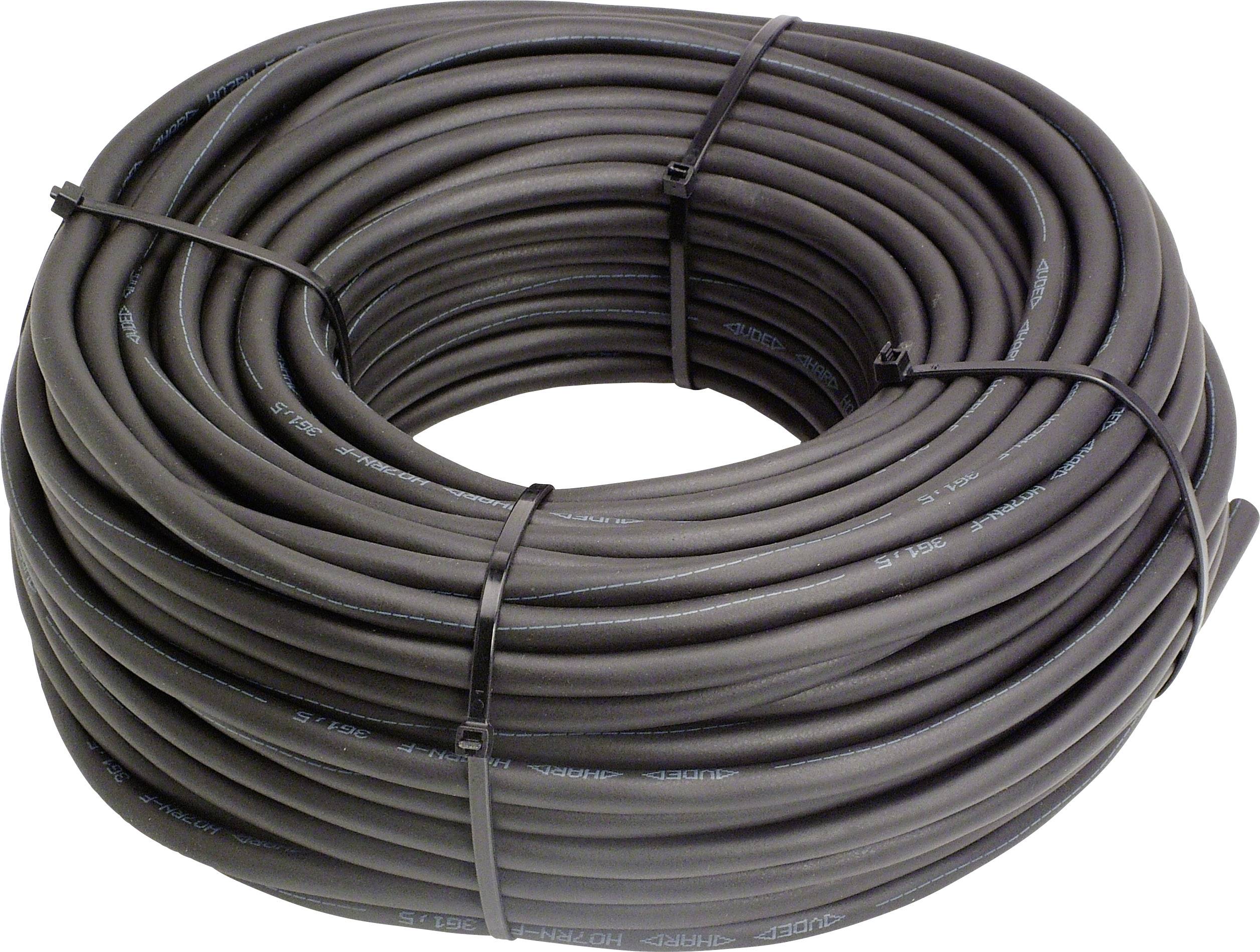 Kabel instalacyjny AS Schwabe 10020, 3 x 2.5 mm², 50 m, czarny - obrazek 1