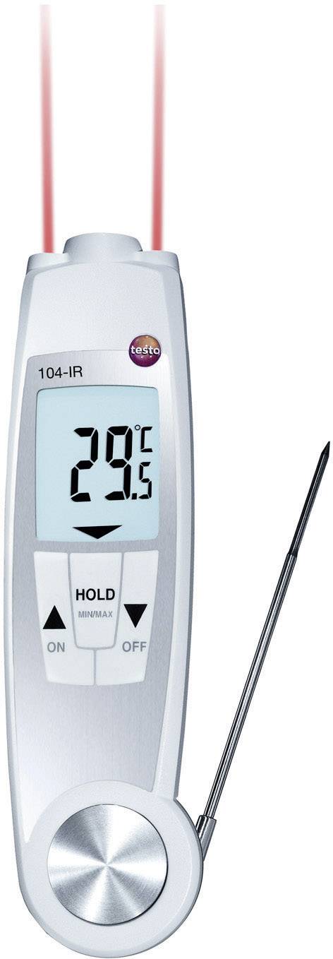 Termometr kuchenny do żywności testo 104-IR, -50 do 250 °C, Kalibracja (DAkkS) - obrazek 1