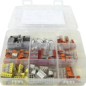 WAGO WA-741-844 Zestaw złączy zaciskowych elastyczny: 2.5-4 mm² stała: 2.5-4 mm² 120 szt.