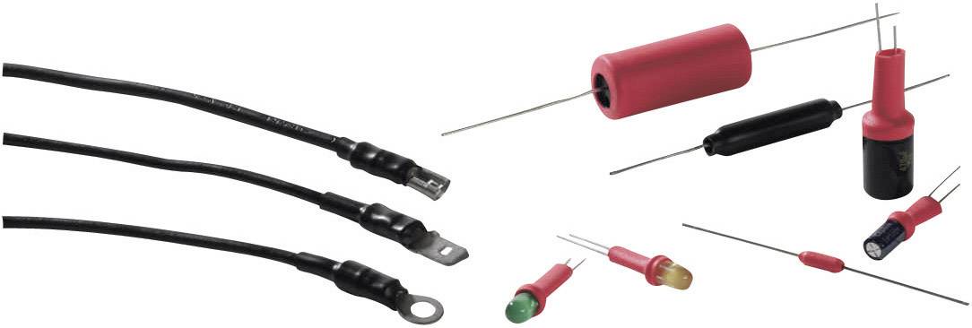 Rurka termokurczliwa bez kleju HellermannTyton 300-73020, czarny, 1.60 mm, Współczynnik skurczu:2:1, Produkty w metrach - obrazek 1
