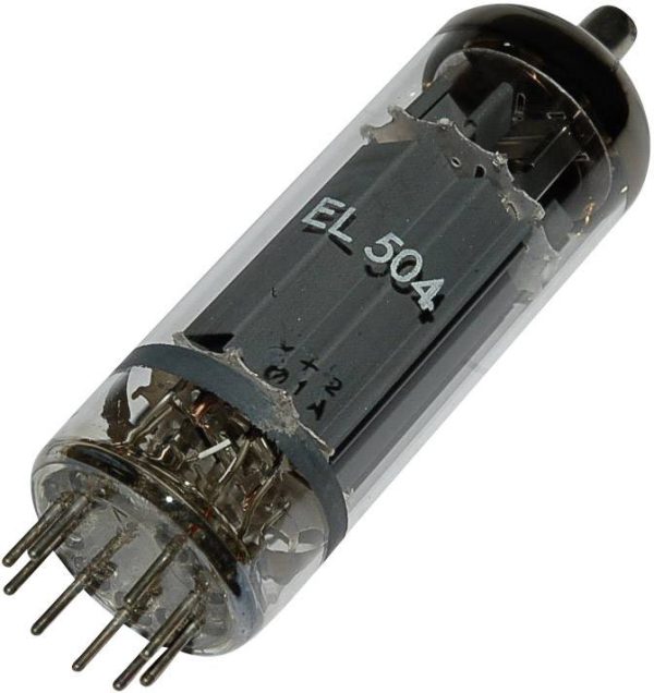 Lampa elektronowa EL EL 504 = 6 GB 5 A Philips EL 504 = 6 GB 5 A Ilość styków 9 Trzonek Magnoval Opis: Pentoda końcowa