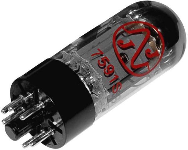 Lampa elektronowa 7591 JJ JouJye 7591 Ilość styków 8 Trzonek Oktal Opis: Wyjściowa tetroda wiązkowa