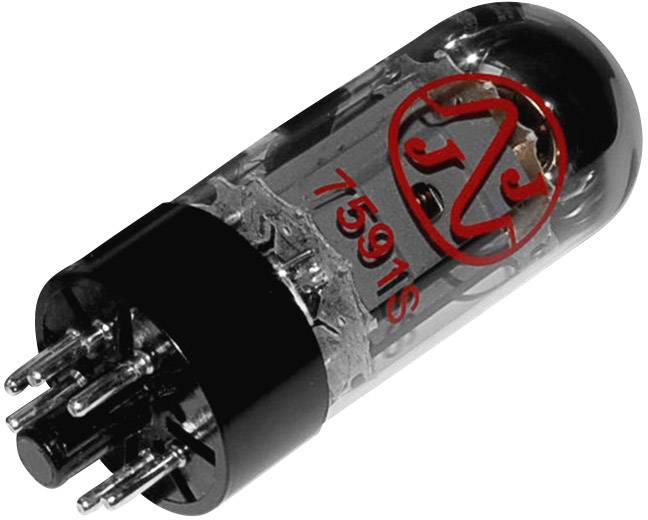 Lampa elektronowa 7591 JJ JouJye 7591 Ilość styków 8 Trzonek Oktal Opis: Wyjściowa tetroda wiązkowa - obrazek 1