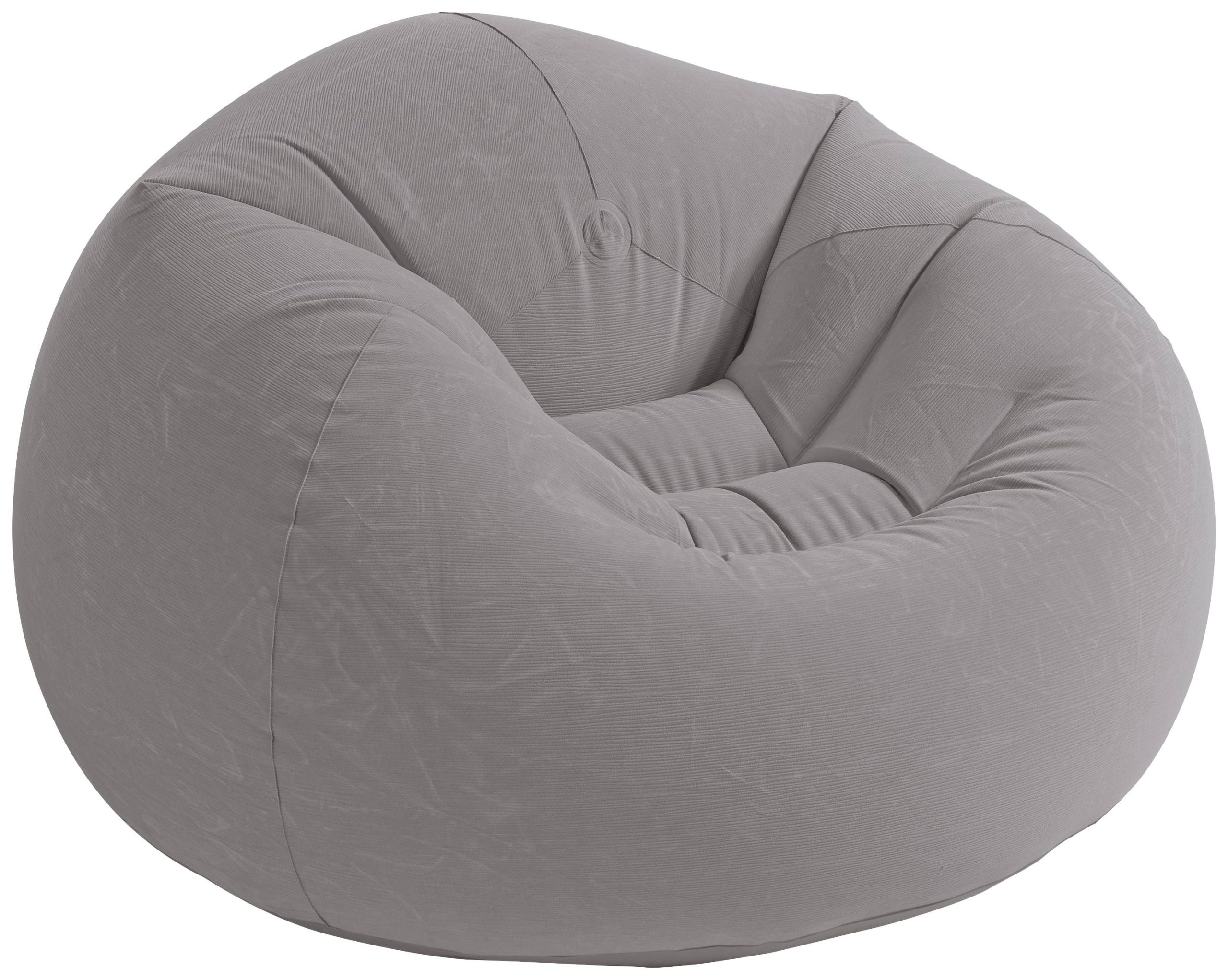 Intex 68579NP BEANLESS BAG Fotel (D x S x W) 114 x 114 x 71 cm szary - obrazek 1