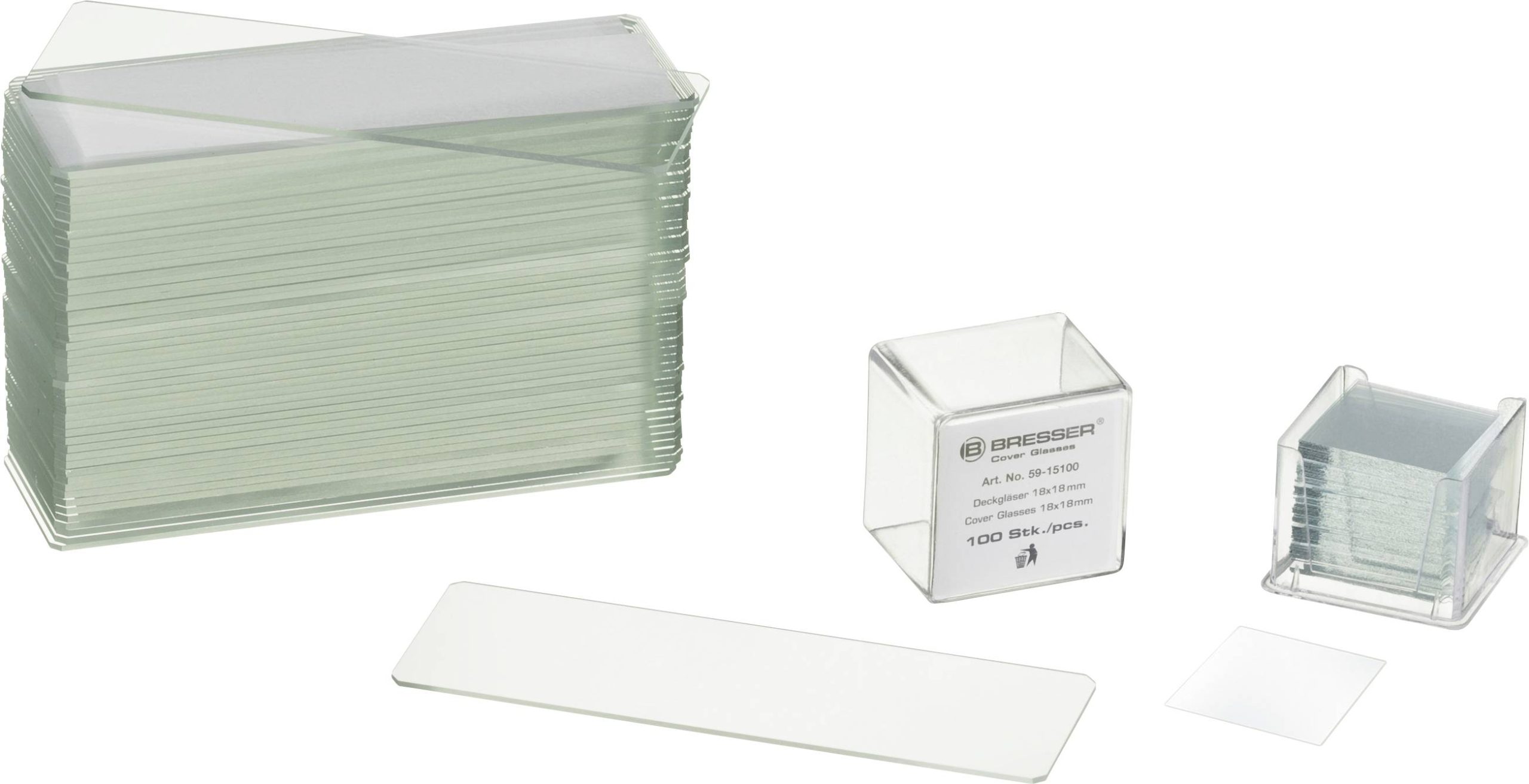 Bresser Optik Set 50/100er 5916000 Szkiełka do próbek do mikroskopu Pasuje do marki (mikroskopu) Bresser Optik - obrazek 1