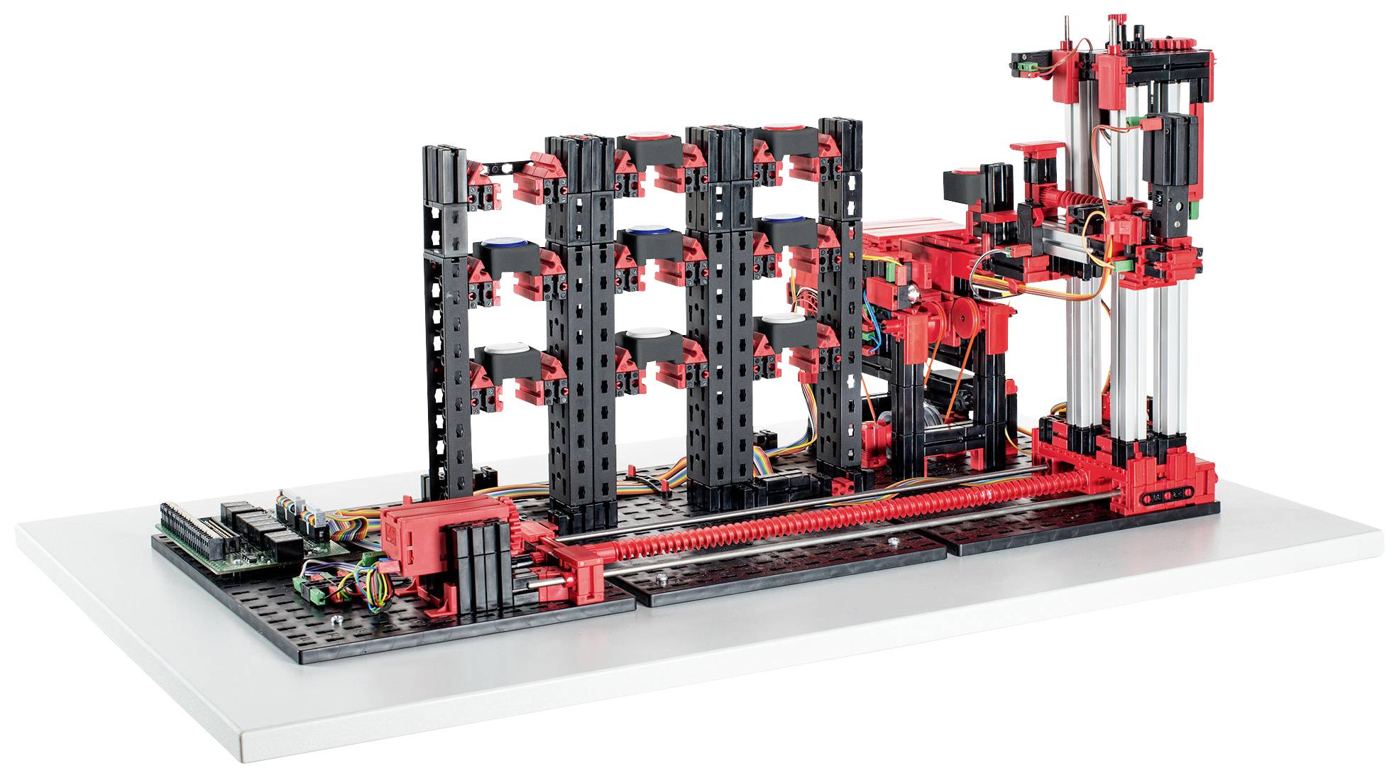 Zautomatyzowany magazyn wysokiego składowania 24V fischertechnik 536631 - obrazek 1