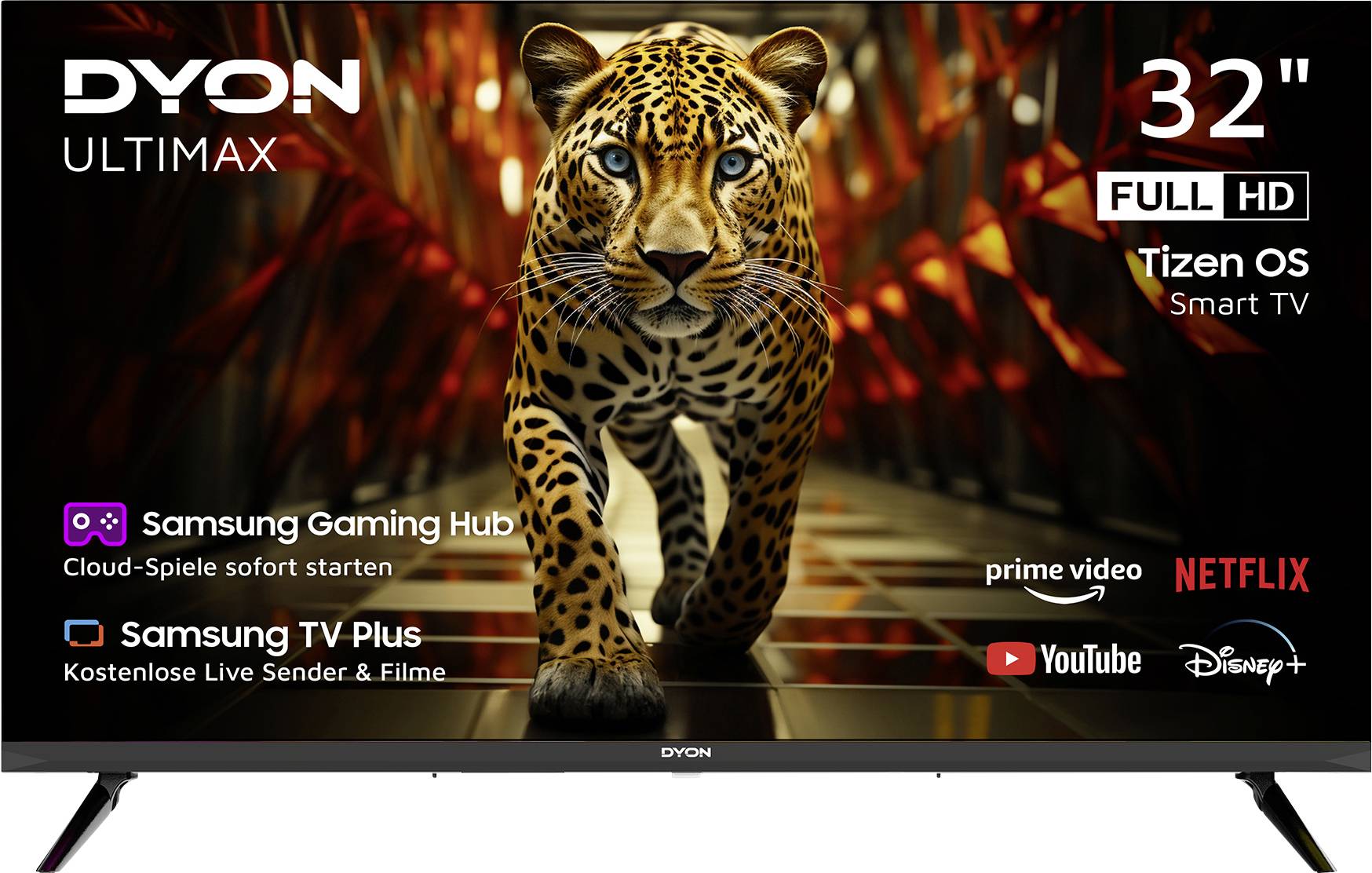 Telewizor LCD 32 cal Dyon Ultimax 32F-TI, Full HD (1920 x 1080 Pixel), 60 Hz - obrazek 1