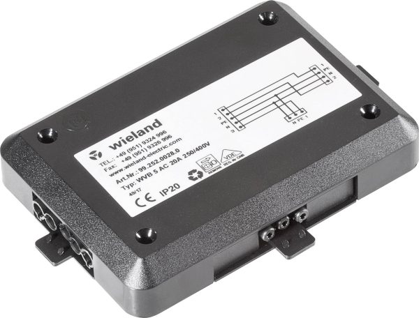 Skrzynka rozdzielcza WVB 5 AC 250/400 V 20A Wieland Electric 99.252.0028.0