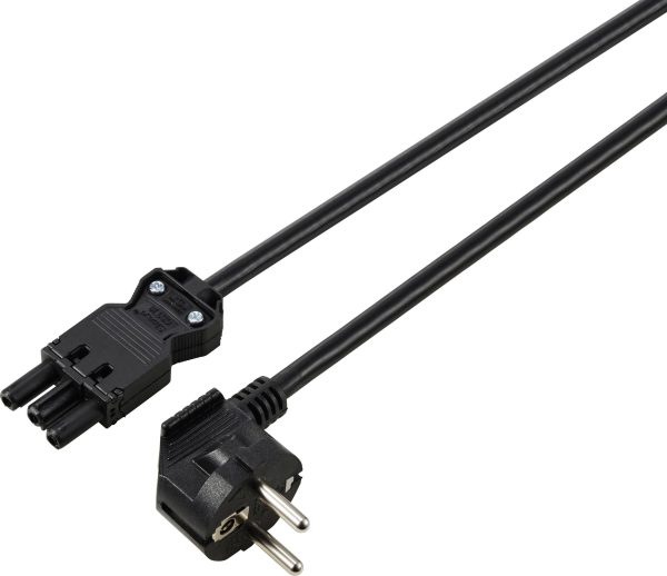 Przewód połączeniowy Sygonix SY-6676350 czarny 5 m