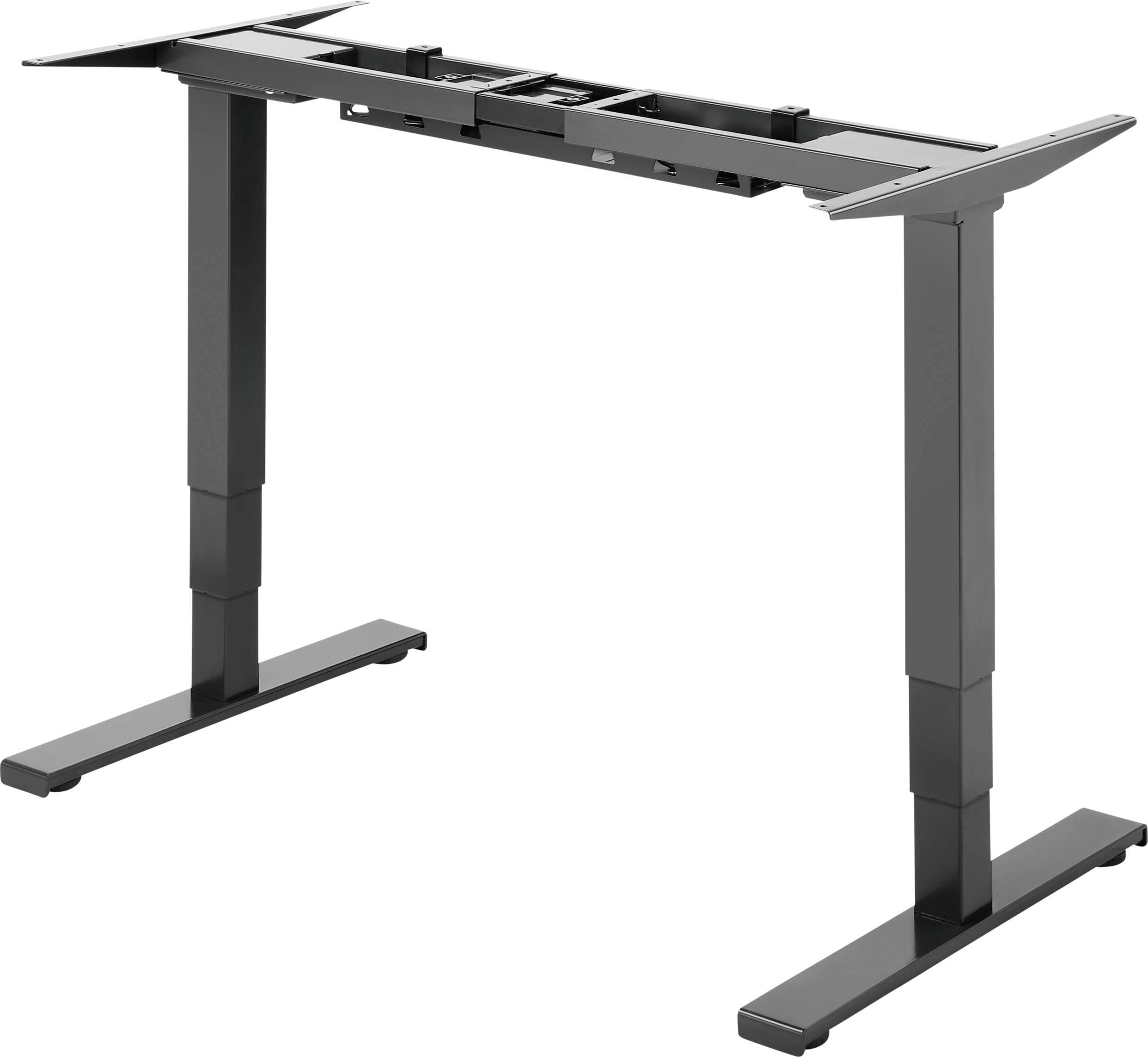Rama na biurko SpeaKa Professional SP-SDF-500 regulacja wysokości (S x W x G) 170 x 62 x 65 cm czarny - obrazek 1