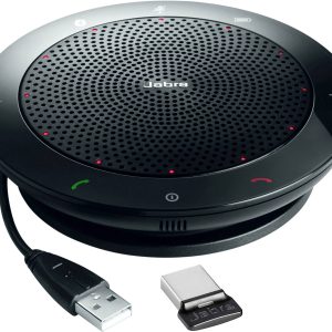 Telefon konferencyjny, głośnomówiący Jabra Speak 510+ MS (inkl. Link 370 Mini USB Adapter), Bluetooth, USB 2.0, czarny Telefon konferencyjny, głośnomówiący Jabra Speak 510+ MS (inkl. Link 370 Mini USB Adapter), Bluetooth, USB 2.0, czarny