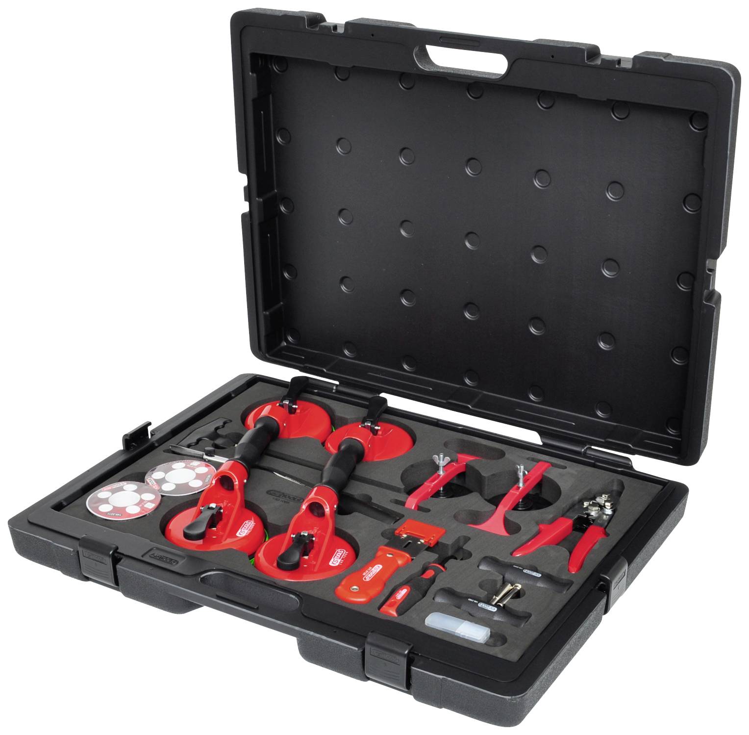 KS Tools 140.1065 Zestaw do montażu i demontażu tarcz MASTER, 13 szt - obrazek 1