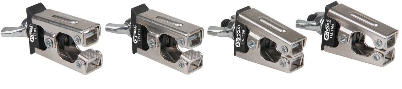 KS Tools 115.1105 Mini zestaw zacisków do ciała, 4 szt - obrazek 1